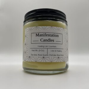 yellow manifestation candle